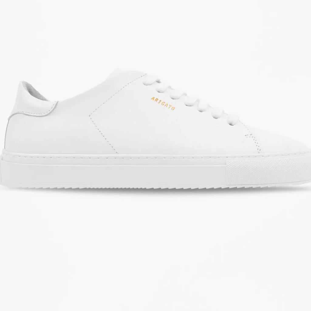 Axel Arigato Clean 90 White Leather Sneakers